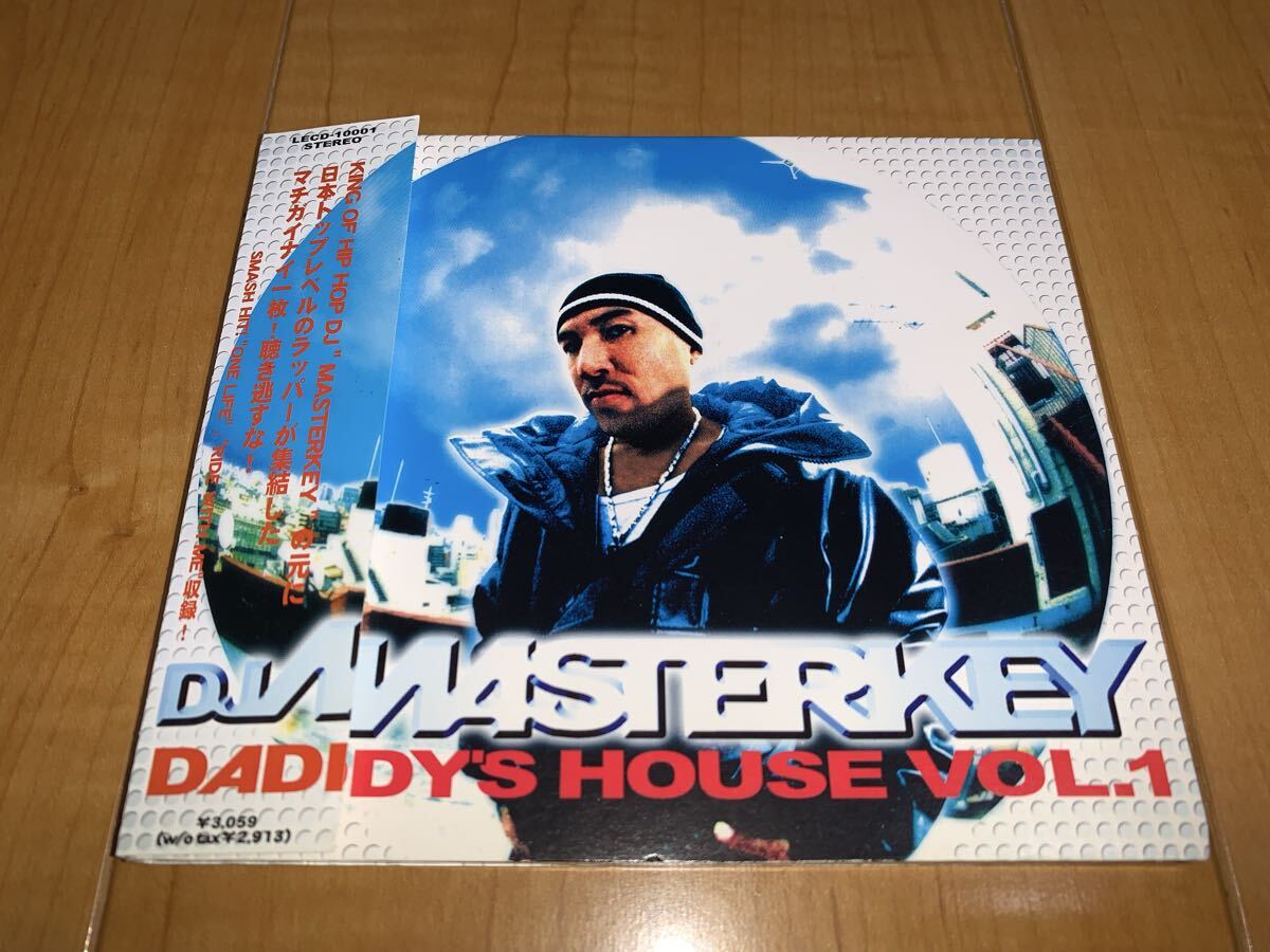 【帯付きCD】DJ MASTERKEY / DJ マスターキー / DADDY'S HOUSE VOL.1 / DEV LARGE / NIPPS / DABO / K DUB SHINE / TWIGY / ラッパ我リヤ拍卖