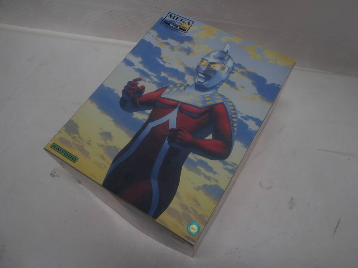 未使用!未組立て★メガソフビコレクション★No.3★ウルトラマンセブン★KAIYODO/海洋堂★ソフトビニール★キッド★拍卖