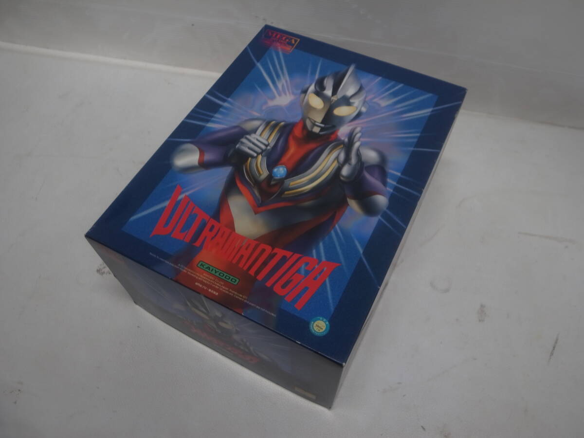 未使用!未組立て★メガソフビコレクション★No.7★ウルトラマンティガ★KAIYODO/海洋堂★ソフトビニール★キッド★拍卖