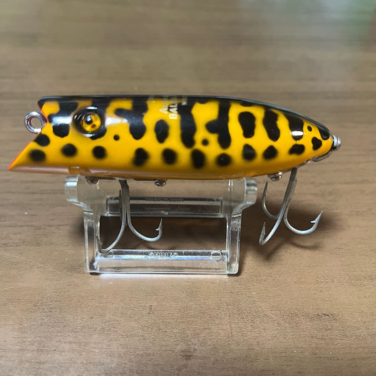 バルサ50 オールド BALSA50 ザウルス SAURUS アルファ&クラフト時代ウッドンアンクルスミス 美品 マイナスネジ old拍卖