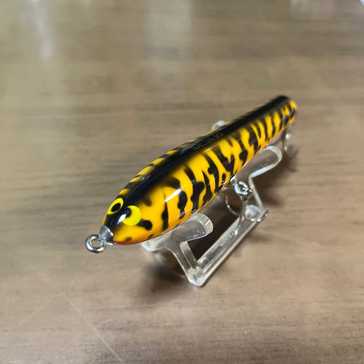 バルサ50 Balsa ビッグラッシュスケーター Or オリジナル 吹き目 オールドルアー イエローコーチ 未使用品 フレッドアーボガスト拍卖