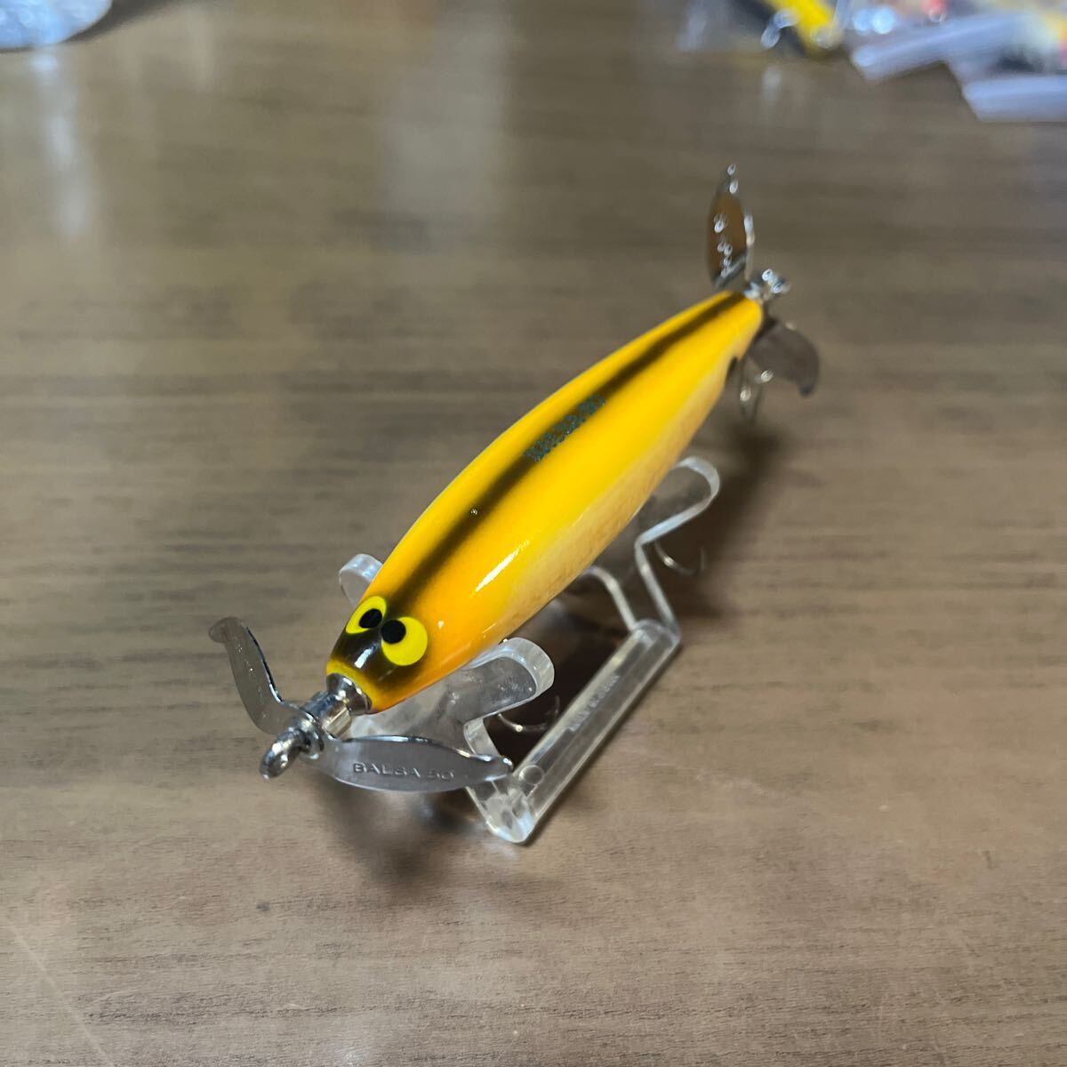 バルサ50 オールド ホッツィートッツィー タヌキ オリジナル 未使用品 検 old balsa50 ザウルス saurus ブロック体ペラ オールド拍卖