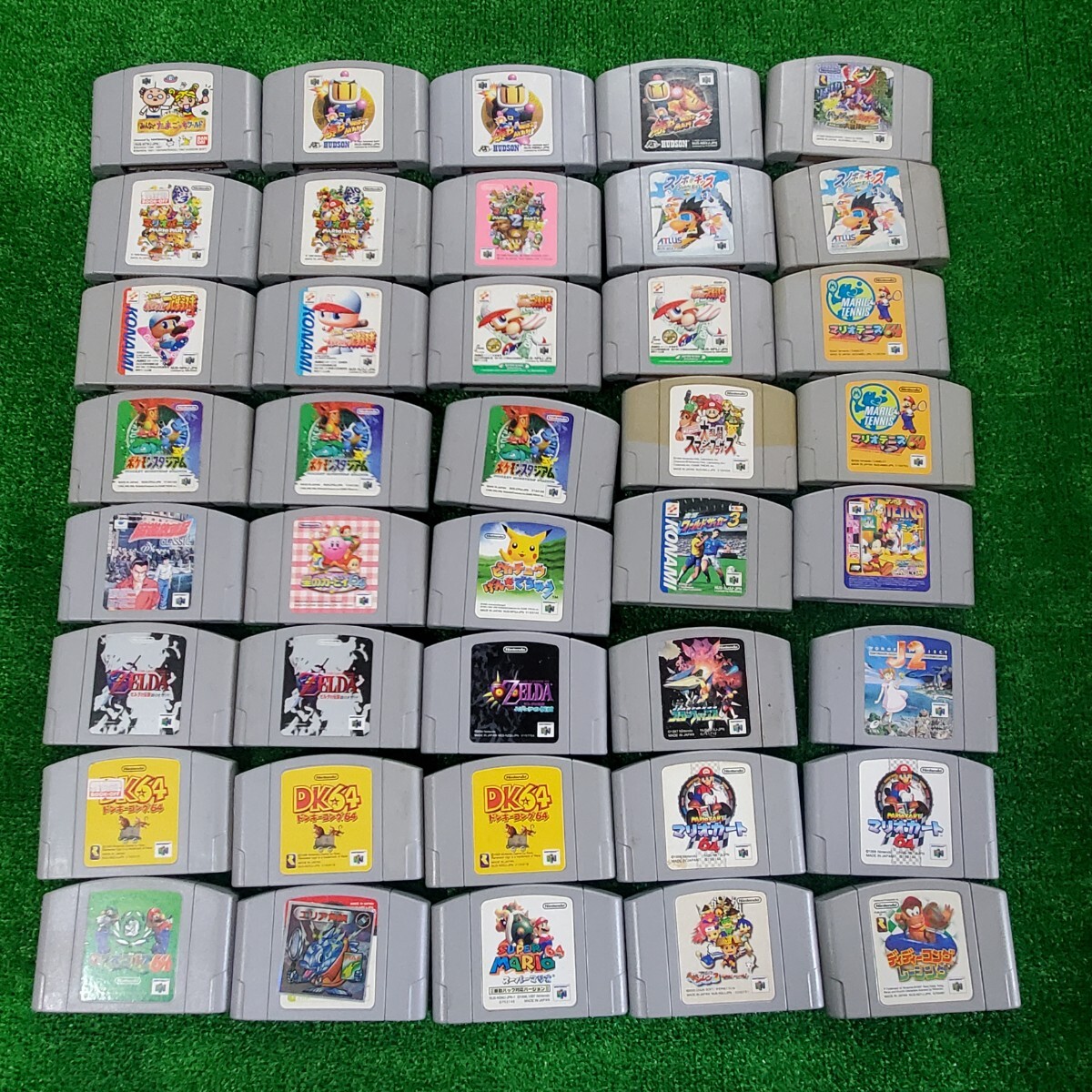 NINTENDO 64 カセット ソフト 40本 まとめ売り 大乱闘スマッシュブラザーズ マリオカート マリオパーティ ゼルダの伝説 ボンバーマン 拍卖