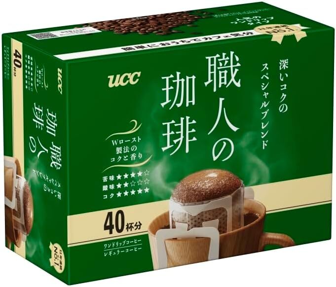 職人の珈琲 UCC ドリップコーヒー 深いコクのスペシャルブレンド 40杯分【焙煎】拍卖