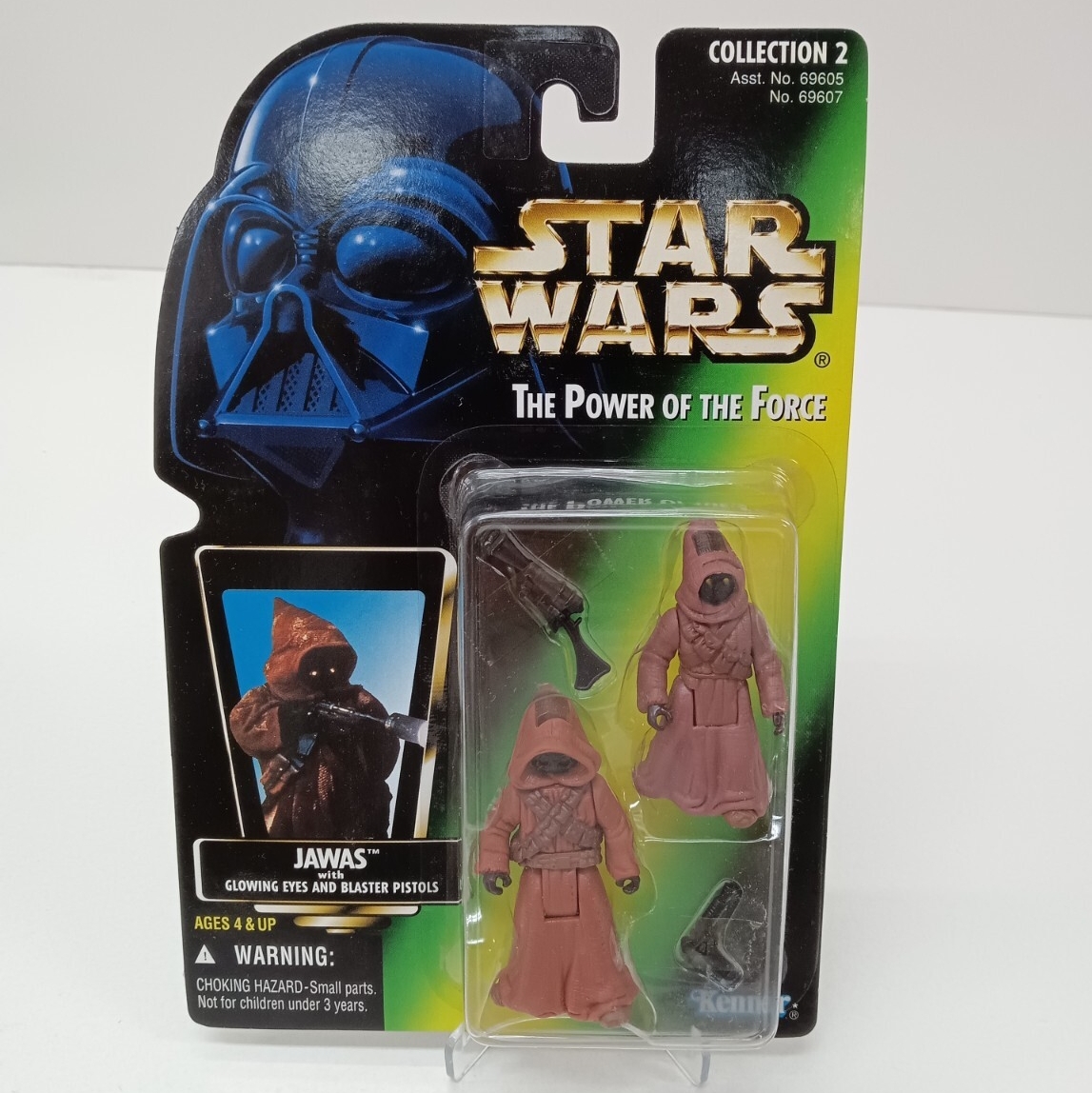 N39 未開封 STAR WARS スターウォーズ THE POWER OF THE FORCE JAWAS ジャワ 2体 フィギュア 保管品拍卖