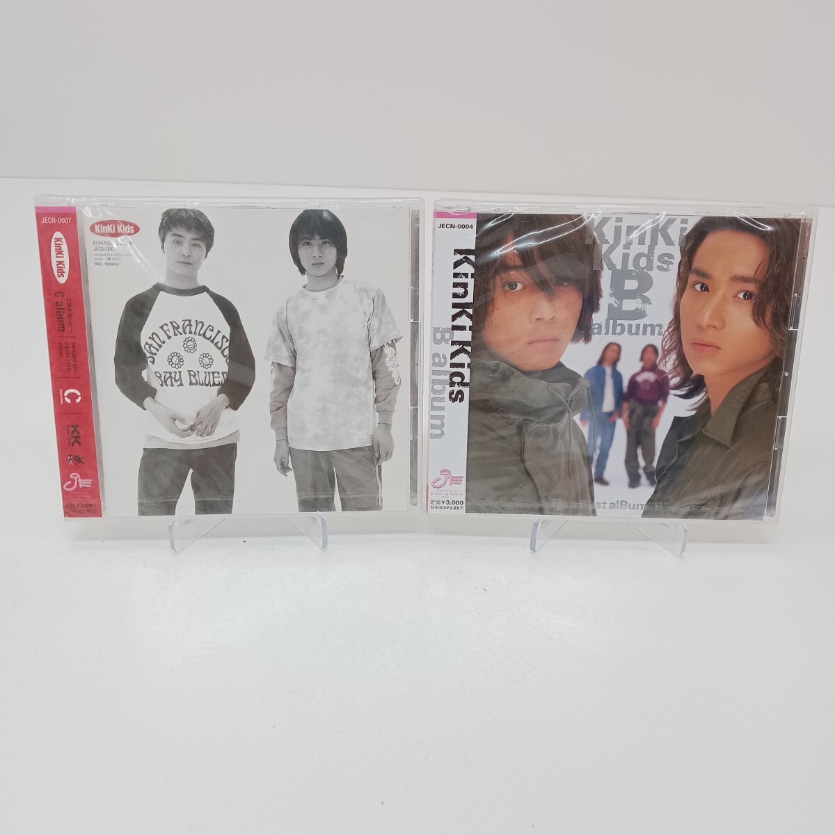 N457 未開封 KinKiKids アルバム B album C album 2点セット まとめて ジャケット コレクション グッズ ケースひびあり 動作未確認 現状品拍卖