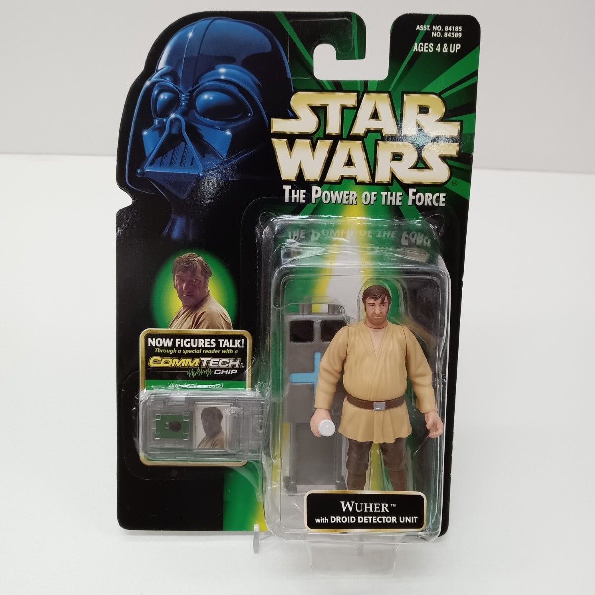 N255 未開封 STAR WARS スターウォーズ THE POWER OF THE FORCE COMM TECH コムテック WUHER ウーハー フィギュア 保管品拍卖