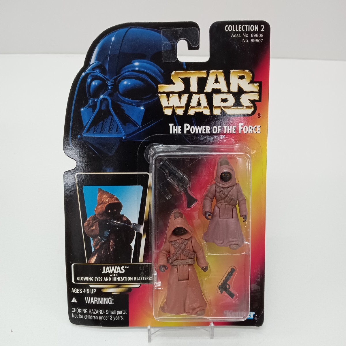 N263 未開封 STAR WARS スターウォーズ THE POWER OF THE FORCE JAWAS ジャワ 2体 フィギュア 保管品拍卖