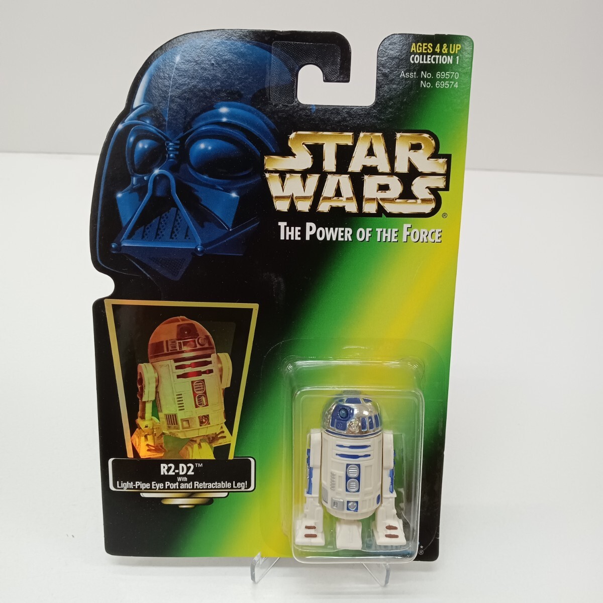 64 未開封 STAR WARS スターウォーズ THE POWER OF THE FORCE R2-D2 フィギュア 保管品拍卖