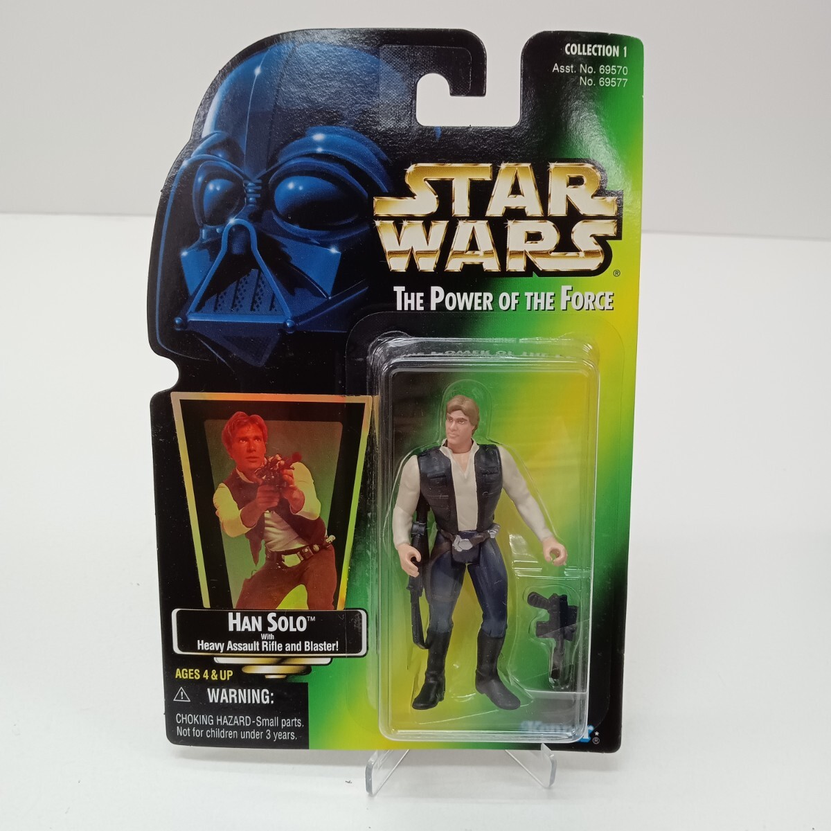 66 未開封 STAR WARS スターウォーズ THE POWER OF THE FORCE HAN SOLO ハン・ソロ フィギュア 保管品拍卖