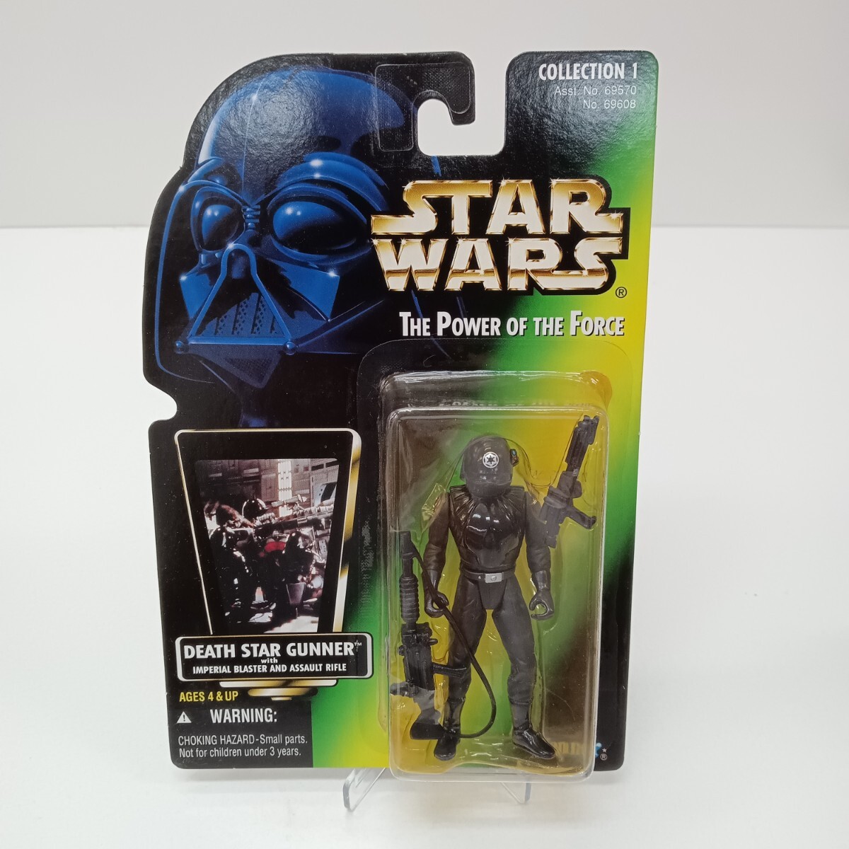 74 未開封 STAR WARS スターウォーズ THE POWER OF THE FORCE DEATH STAR GUNNER デススターガンナー フィギュア 保管品拍卖