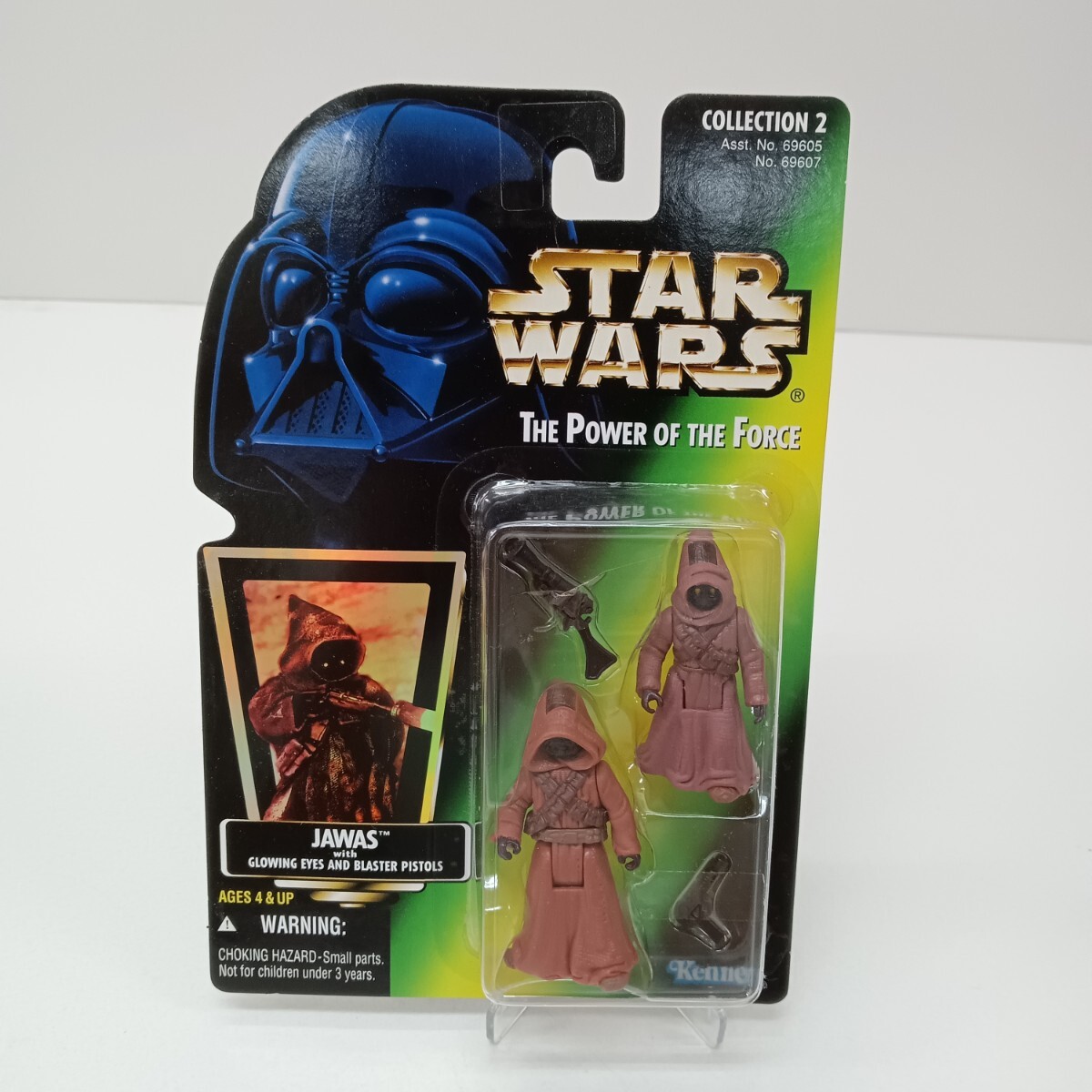 N26 未開封 STAR WARS スターウォーズ THE POWER OF THE FORCE JAWAS ジャワ 2体 フィギュア 保管品拍卖