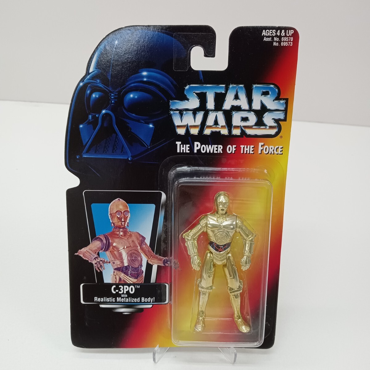 N28 未開封 STAR WARS スターウォーズ THE POWER OF THE FORCE C-3PO フィギュア 保管品拍卖
