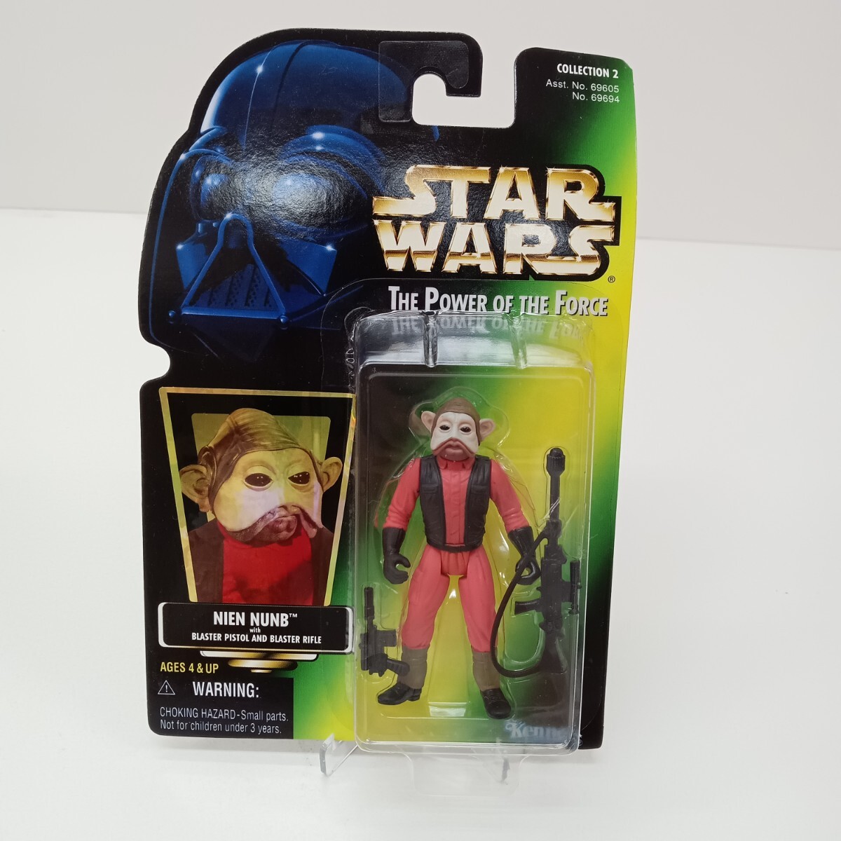 N36 未開封 STAR WARS スターウォーズ THE POWER OF THE FORCE NIEN NUNB ニエン・ナンブ フィギュア 保管品拍卖