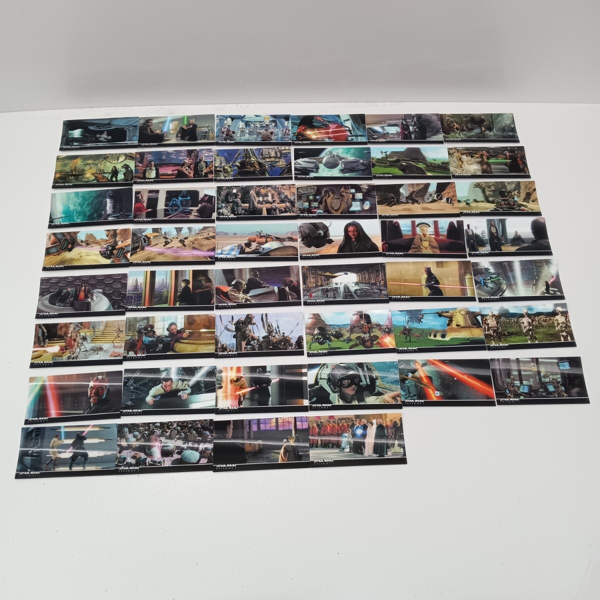 219 STAR WARS スターウォーズ EPISODEⅠ 3D TRADING CARDS トレーディングカード 45種類 45枚 コレクション グッズ まとめて 保管品拍卖