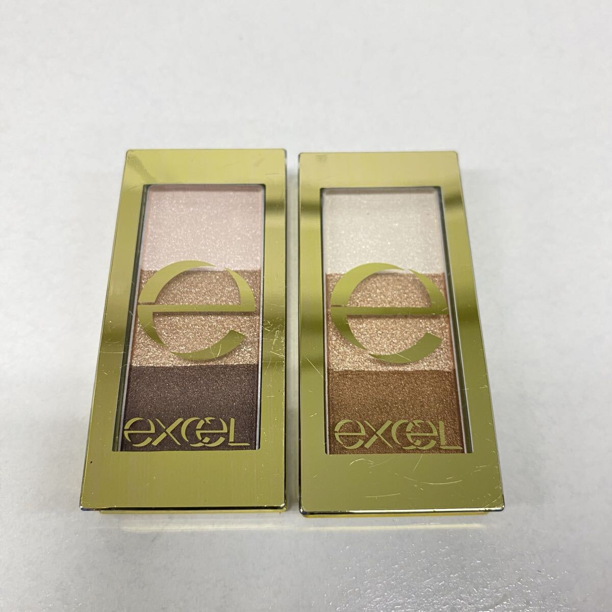 727 サナ excel エクセル スリークシャドウ 03 ブロンズブラウン 02 ショコラブラウン アイシャドウ 2個セット拍卖