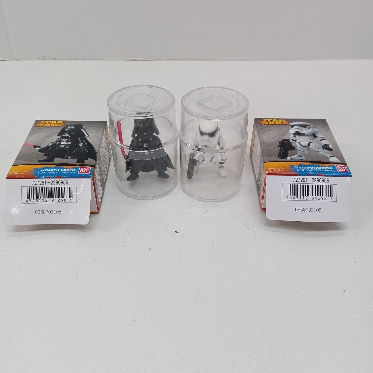 N70 STAR WARS CONVERGE スターウォーズ コンバージ ダースベーダー ストームトルーパー 2点セット まとめて フィギュア 保管品拍卖