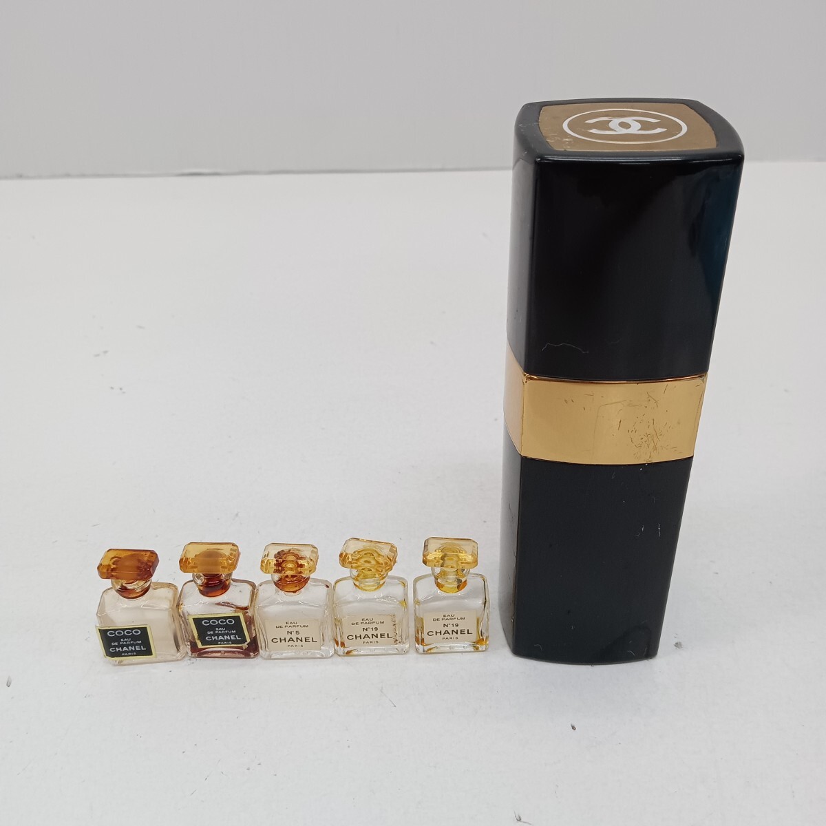 394 CHANEL シャネル N°5 パルファム 香水 50ml フレグランス ミニ空ボトル レディース 保管品 現状品拍卖