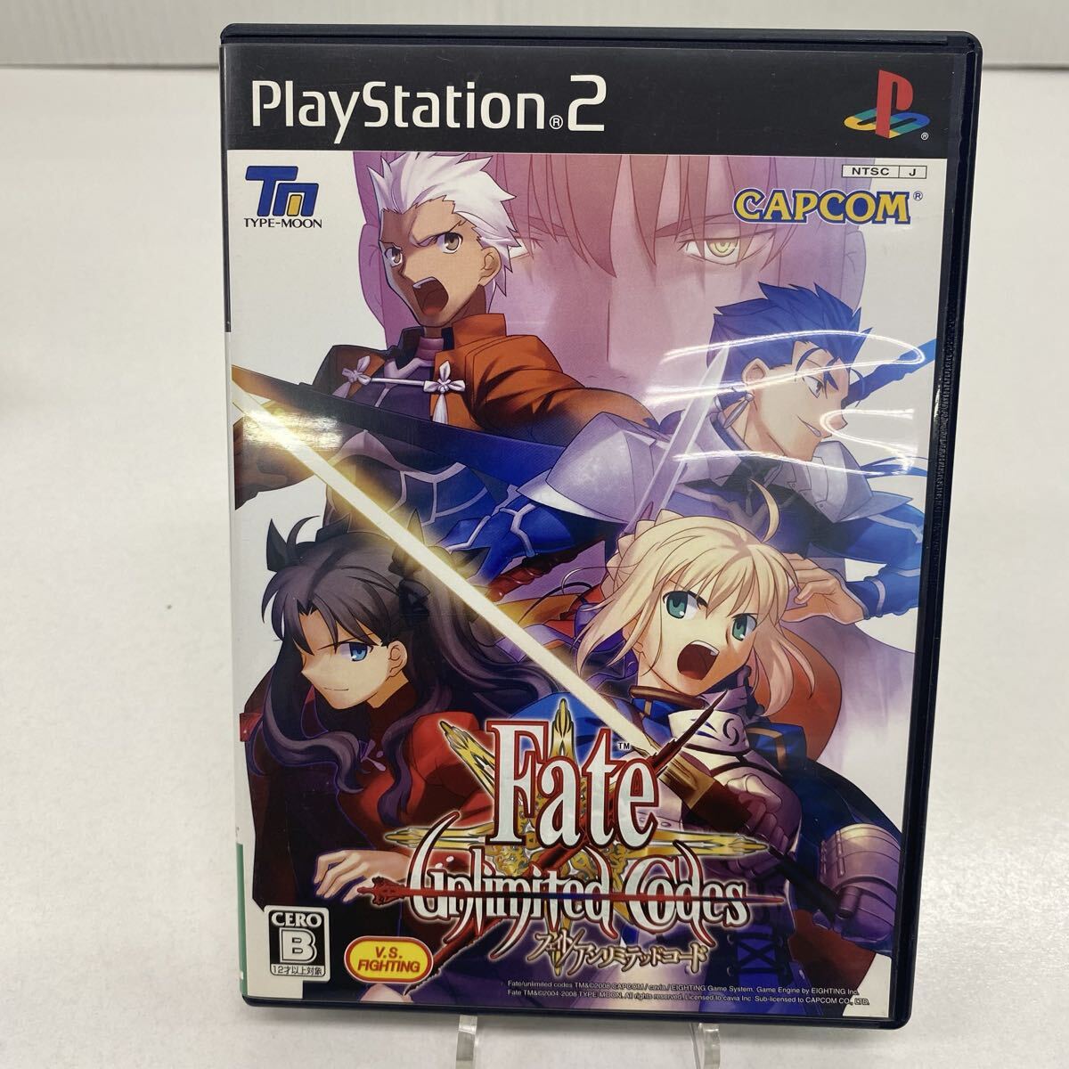 937 PS2 Fate UNLIMITED CODES フェイト アンリミテッドコード プレイステーション2 ゲーム ソフト 拍卖