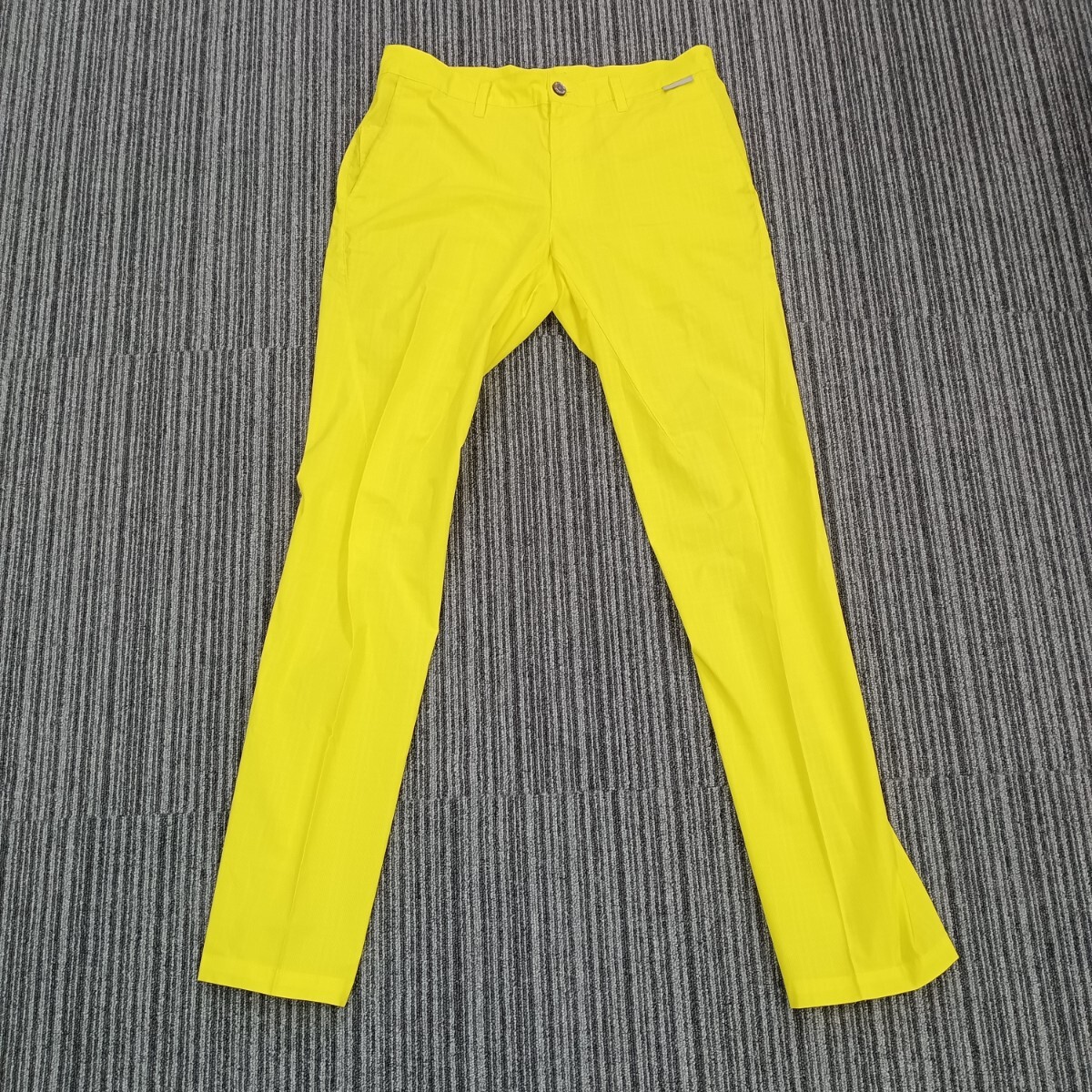 H54 le coq sportif ルコック NEXTEP ゴルフェア スポーツウェア イエロー 黄色 パンツ スラックス メンズ W82 GOLF ウエア ゴルフパンツ拍卖