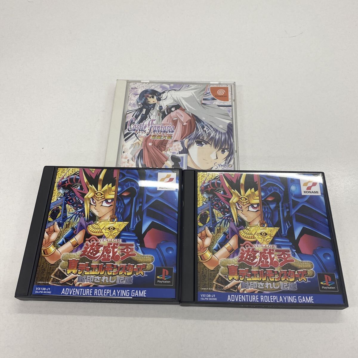 960 プレイステーション 遊戯王真デュエルモンスターズ 封印されし記憶 KONAMI ドリームキャスト キャッスルファンタジア 拍卖