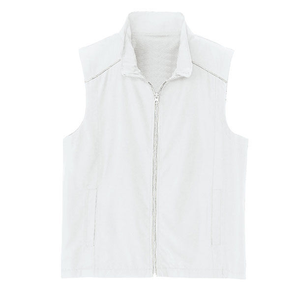 Y2 R0105 未使用 アイトス Sサイズ リフレクトベスト(男女兼用) ホワイト S AZ2201-001拍卖