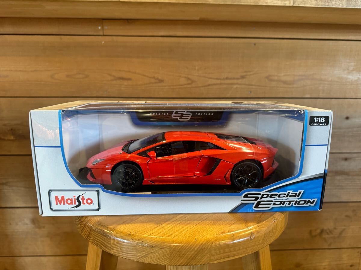 新品未開封 マイスト スペシャルエディション アヴェンタドール 1:18 拍卖