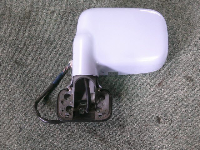 2kurudepa H17年 アルトラパン CBA-HE21S 左 ドア ミラー サイド 84702-75H21 水色 ZCN 9185拍卖