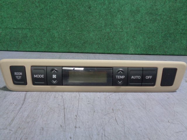 2kurudepa H22年 アルファード DBA-ANH25W エアコン スイッチ パネル コントロール 9045拍卖