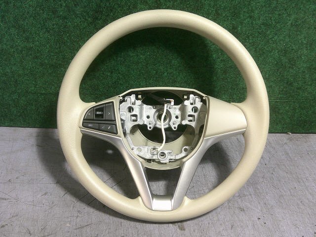 2kurudepa R3年 ワゴンR スマイル 5AA-MX91S ステアリング ホイール ハンドル 48110-63R20-B9G 9217拍卖