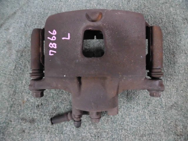 2kurudepa H14年 マーチ UA-AK12 左 フロント ブレーキ キャリパー 41011-AX000 7866拍卖