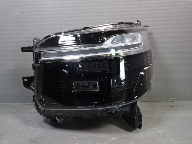 N-BOX 6BA-JF5 左 ヘッド ライト ランプ レンズ 33150-32R-J03 LED STANLEY W6712 令和6年 カスタムターボ 1kurudepa拍卖