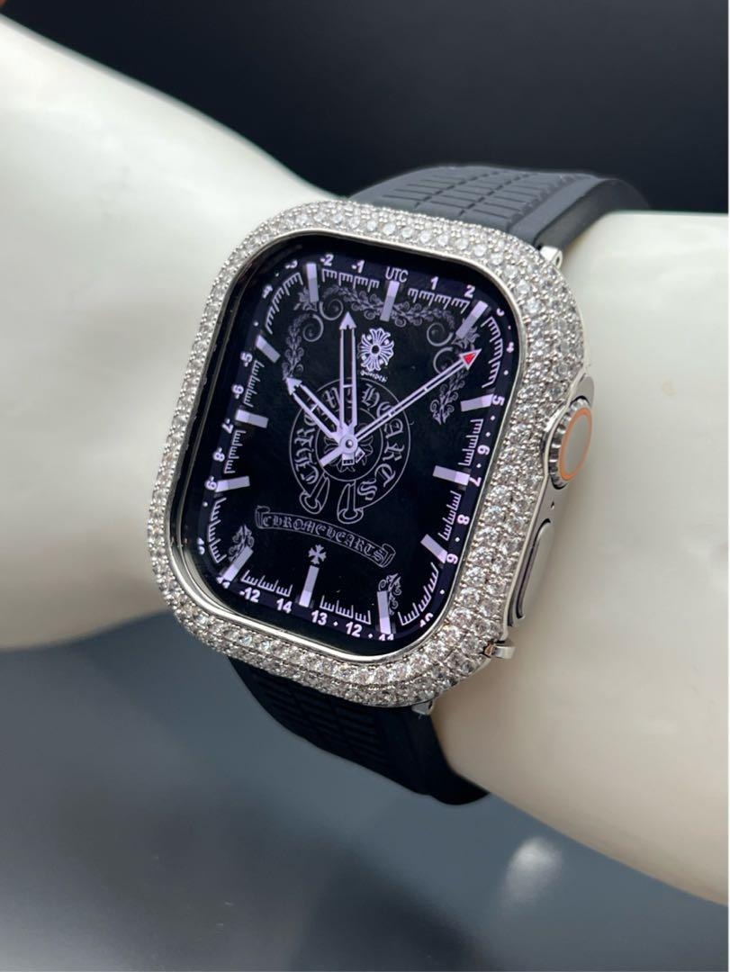 アップルウォッチ czダイヤモンドケースベルトセット 49mm 45mm 44mm 41mm 40mm ウルトラ Apple Watch拍卖