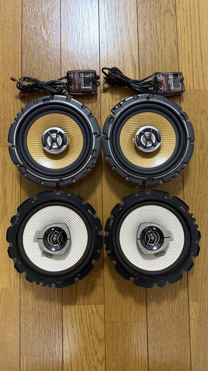 動作品/カロッツェリア/TS-J1600A/TS-F16/16cm 2wayコアキシャル/carrozzeria/4個セット拍卖