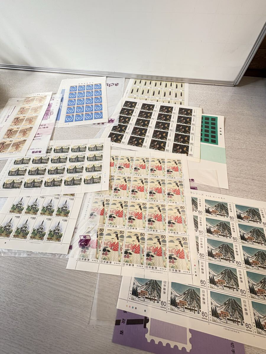 新710-224 額面 9000円 シート 切手シート 切手 未使用 切手コレクション 記念切手 切手趣味週間拍卖