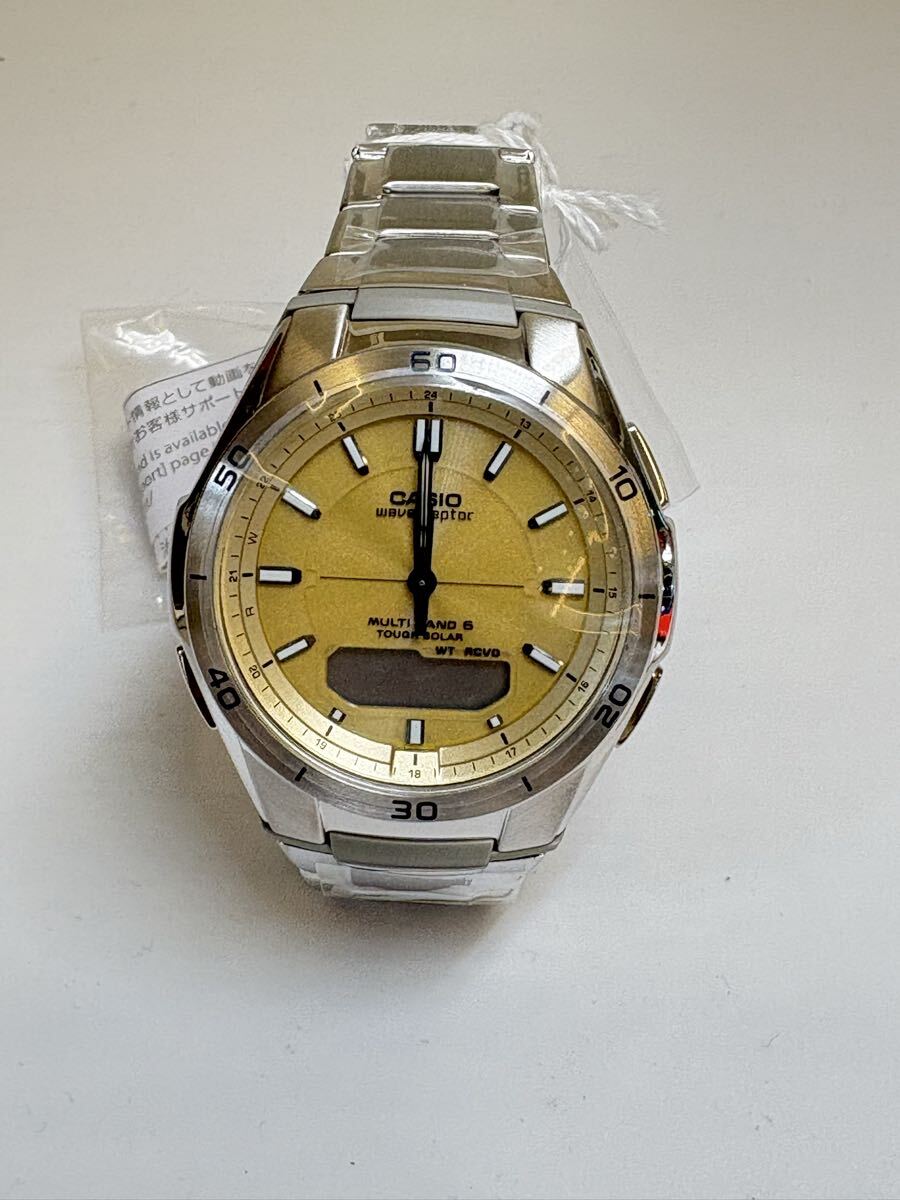 上710-249 新品 CASIO WVA-M640 電波ソーラー 腕時計 CASIO拍卖