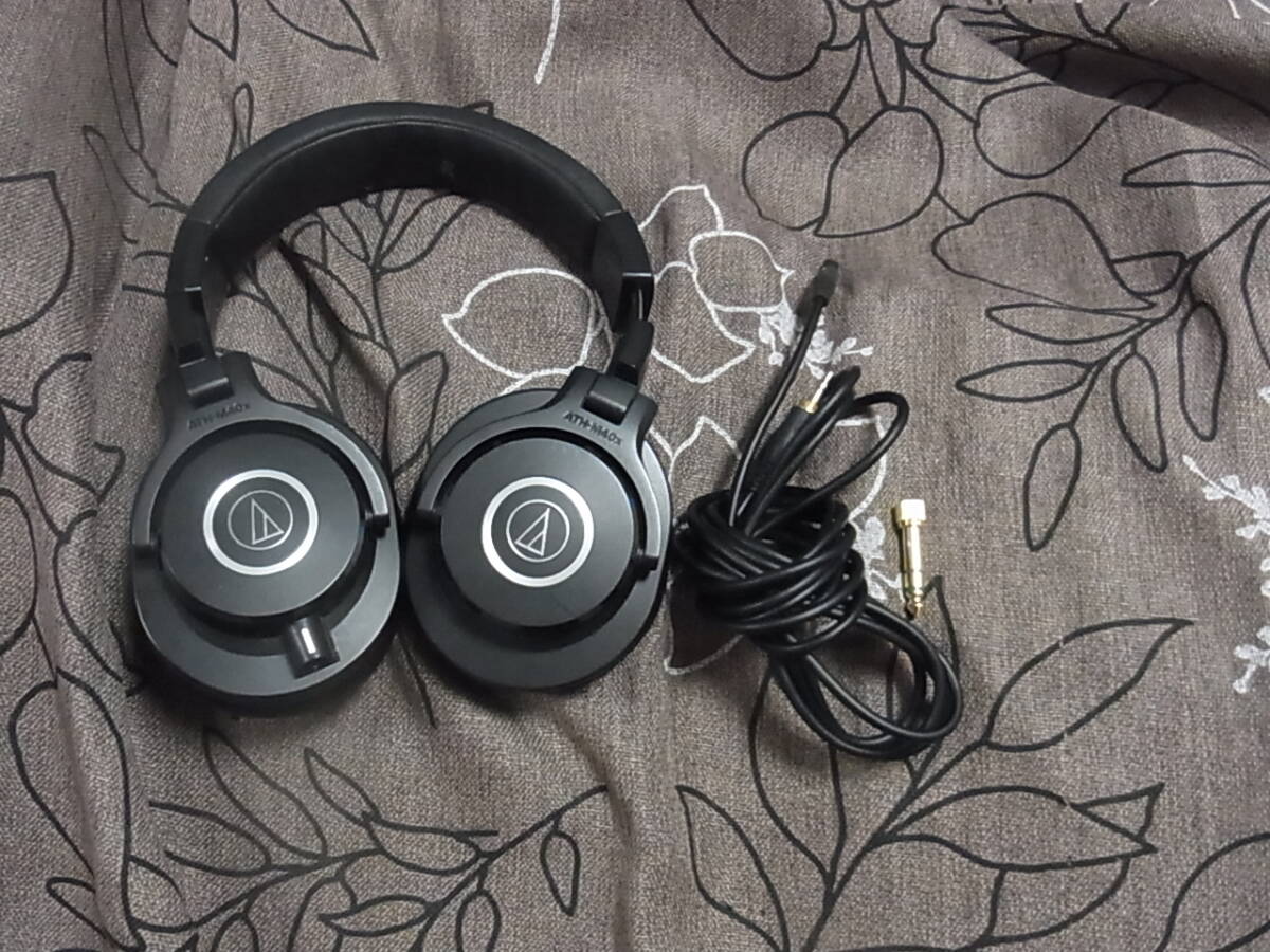 audio-technica オーディオテクニカ ATH-M40x モニターヘッドホン 動作確認済 現状品拍卖