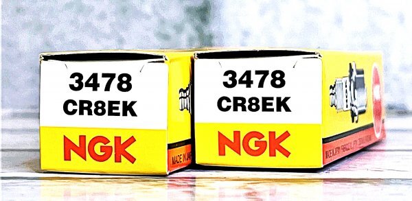 NGK CR8EK (3478) 2個セット 新品 送料込 トライアンフ TROPHY ('13.5~) 適合拍卖