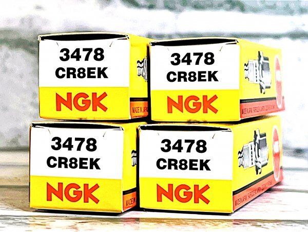 NGK CR8EK (3478) 4個セット 新品 送料込 KTM 950 SUPER ENDURO R ('05~) 適合拍卖