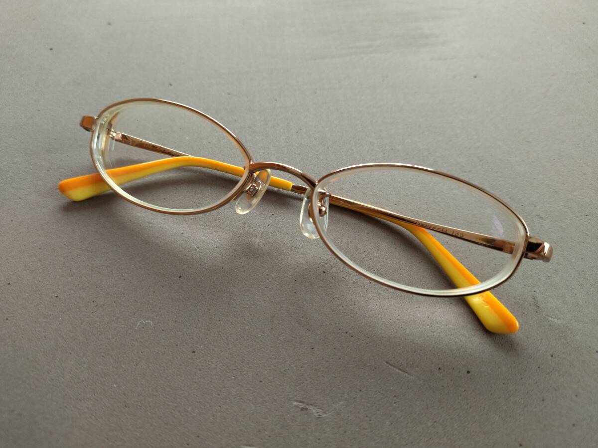 アニエスベー agnes b. メガネフレーム AB1131 チタン フルリム アイウエア 小ぶり拍卖