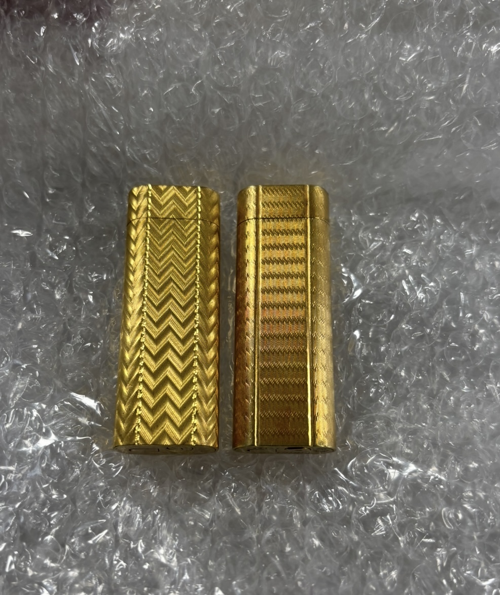 Cartier カルティエ ライター 2点 ゴールド 着火未確認拍卖
