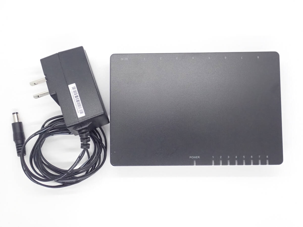 Buffalo LSW4-TX-8EP/BKD 10/100Mbps対応 8ポートスイッチングハブ拍卖