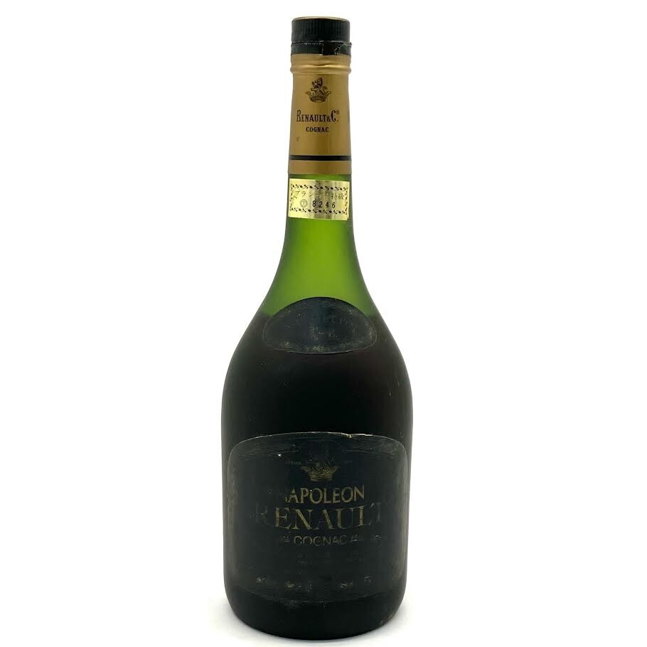 仙76【未開栓】RENAULT NAPOLEON コニャック ブランデー 700ml 40% ルノー ナポレオン 古酒拍卖
