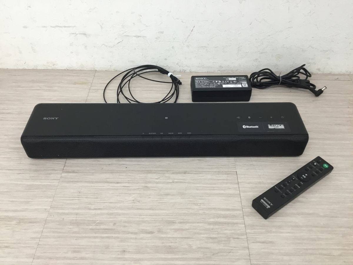 ●営TT490-80【稼働品】SONY ソニー サウンドバー スピーカーシステム SA-MT300 2017年製 オーディオ機器 リモコン付き /u拍卖