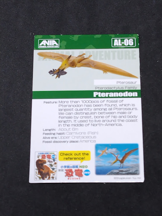 アニアのカード AL-06 Pteranodon カードのみ拍卖