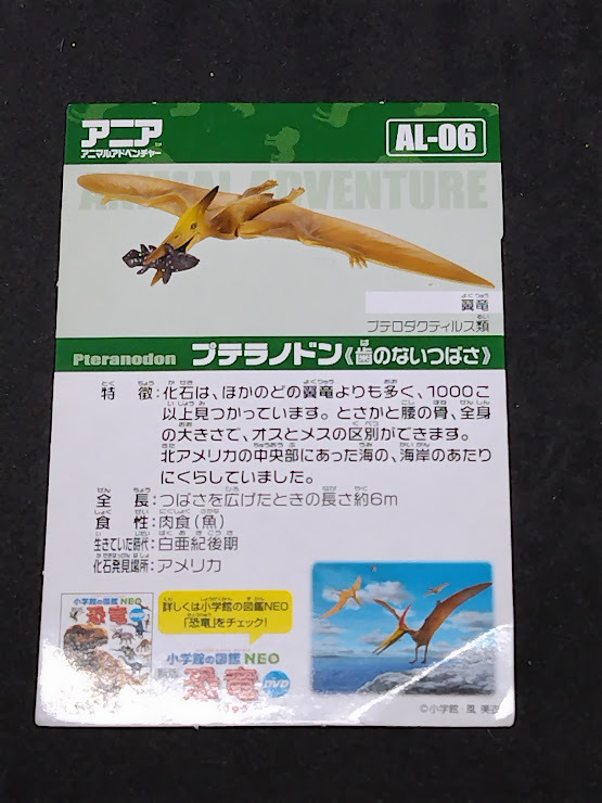 アニアのカード AL-06 プテラノドン カードのみ拍卖