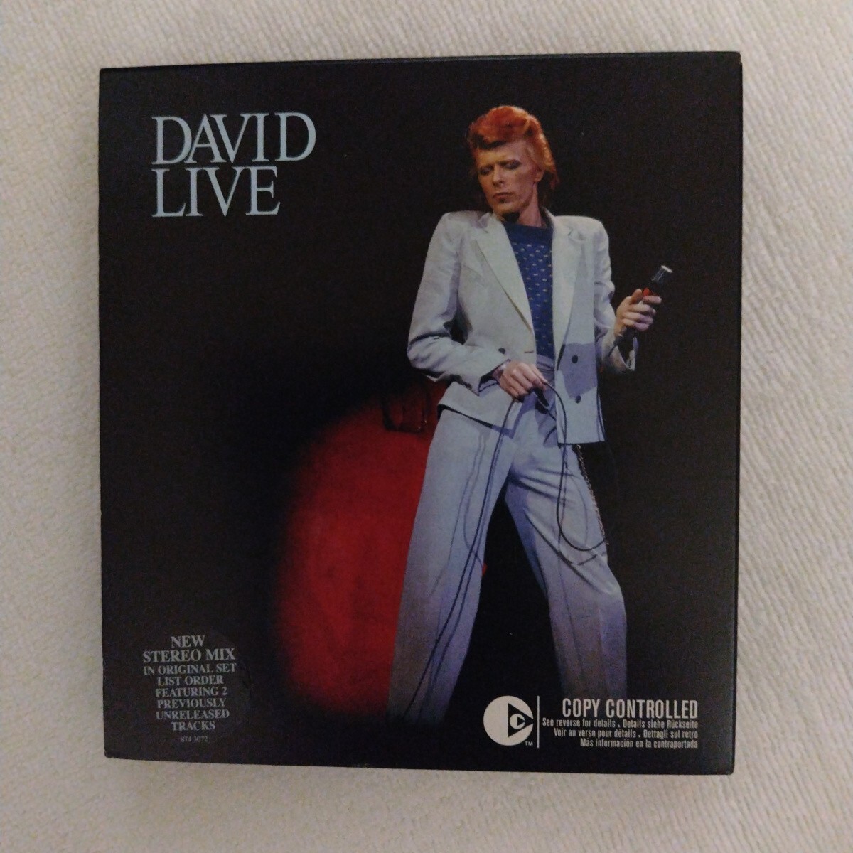 DAVID LIVE / DAVID BOWIE 2CD拍卖