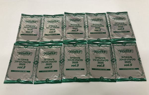 10パックセット カードファイト!!ヴァンガード スペシャルファイトパックD 2025 vol.5 プロモ PR ヴァンガード VG 新品未開封拍卖