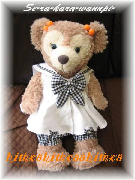 型紙★ダッフィー・シェリーメイコスチューム★28セーラワンピ拍卖