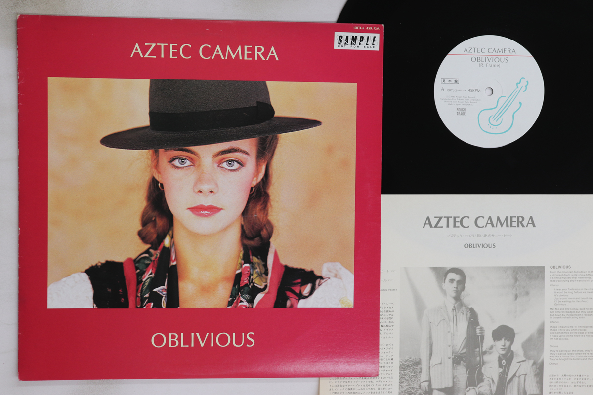 LP Aztec Camera Oblivious 15RTL2PROMO ROUGH TRADE プロモ /00260拍卖